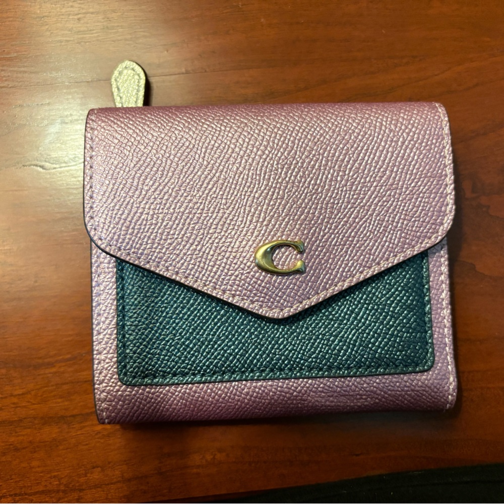 Coach Small Wyn Wallet Colorblock